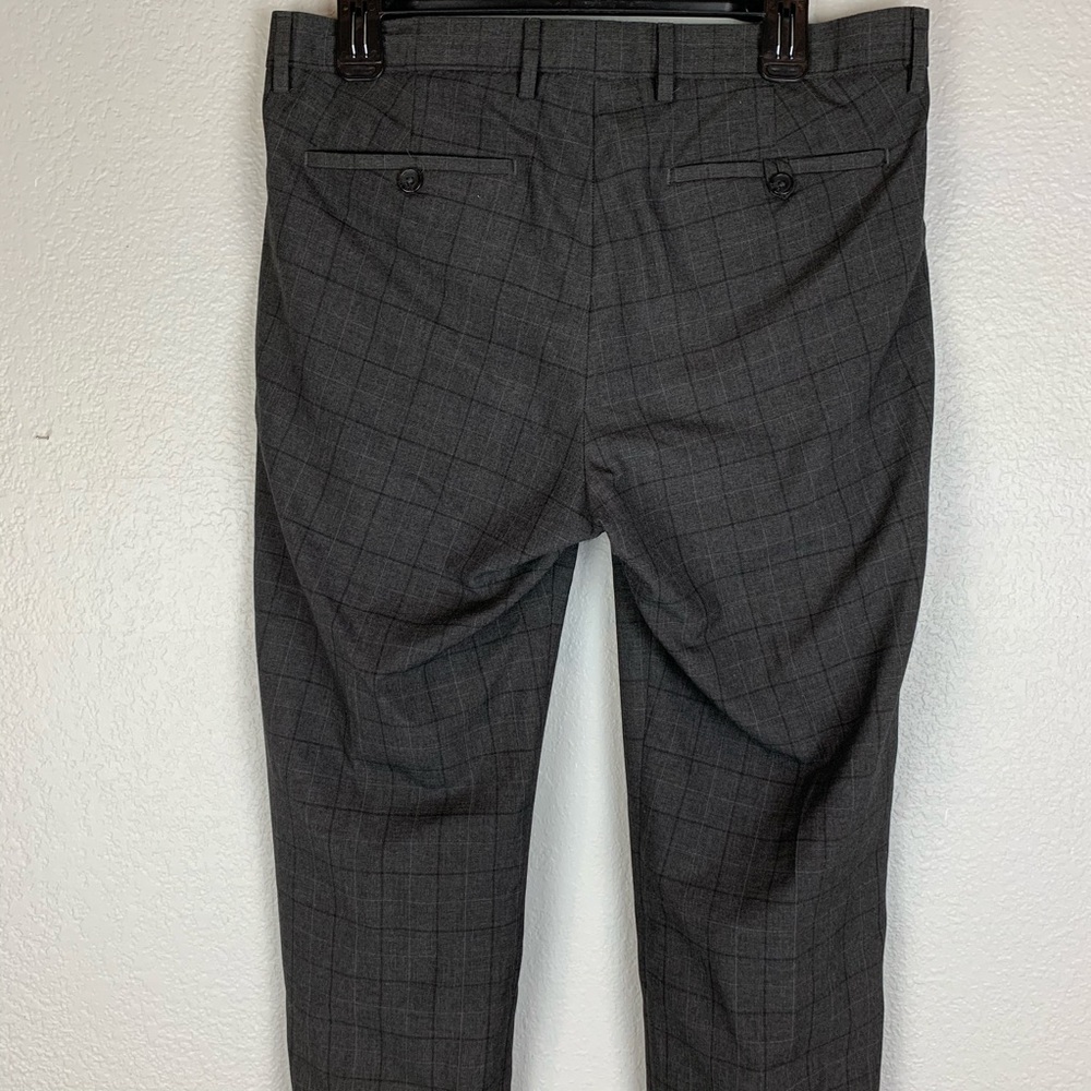 Banana Republic Windowpane Tailored Slim Fit Pants - Picture 5 of 7